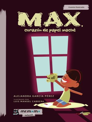 cover image of Max, corazón de papel maché